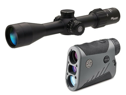 Sig Sauer BDX Kit Kilo1600BDX Laser Rangefinder and Sierra3BDX Scope 4.5-14X44