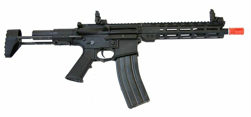 Tippmann Adaptive Armament PDW AEG Airsoft Rifle - USA 10.5 MLok, Mosfet, Semi/Full Orange Tip