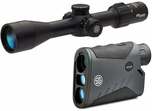 Sig Sauer BDX Combo Kit, Kilo1000BDX LRF and Sierra3BDX Rifle Scope, 4.5-14x44mm
