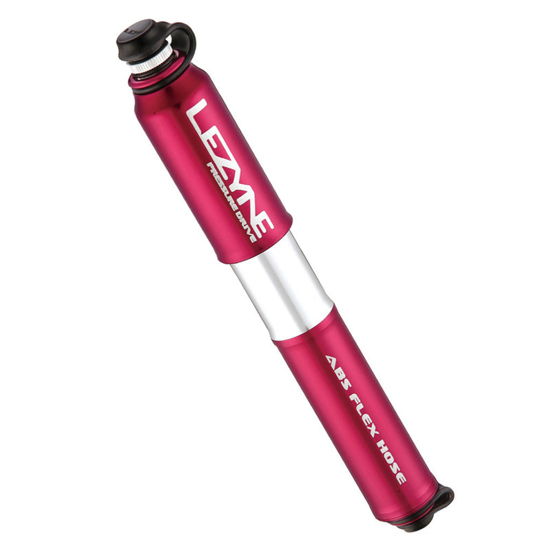 Lezyne Alloy Drive Hand Pump red color