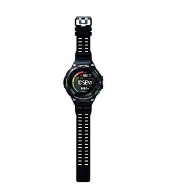 Casio"Pro Trek" Outdoor Heart-Rate Monitor GPS Sports Watch (Model WSD-F21HR-BKAGU) (BLACK)