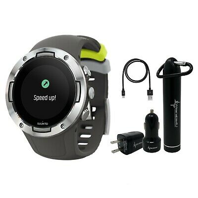 Suunto 5 Multisport Watch G1 with included Wearable4U Power Pack