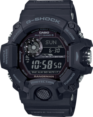 Casio G-Shock Master of G Rangeman Men's Black Watch GW9400-1B