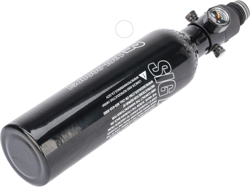 Sig Sauer High Pressure Air Tank, 13 cubic inch, 100psi Output, 3000psi Input