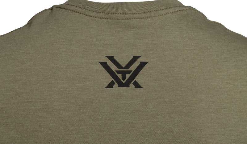 Vortex Optics Men's Side Graphic Hustle Logo Shirt