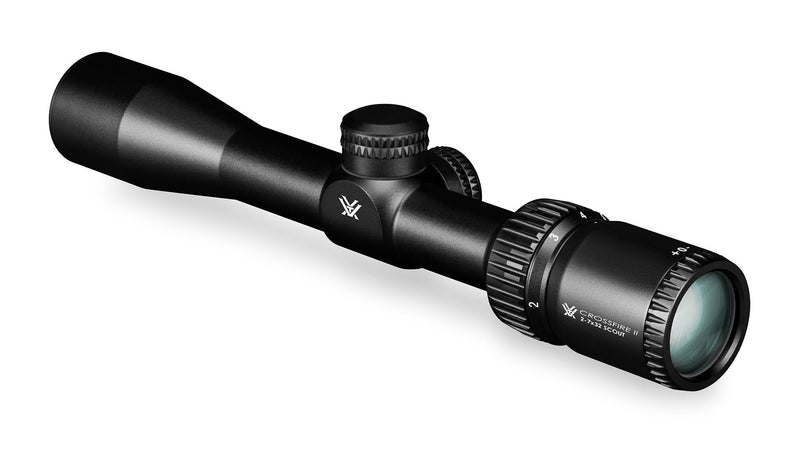 Vortex Optics Crossfire II 2-7x32 Scout1-inch Tube Riflescope V-Plex Reticle