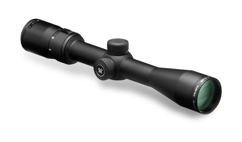 Vortex Optics Diamondback 2-7x35 Rimfire Riflescope V-Plex (MOA) Reticle, 1inch with Rings